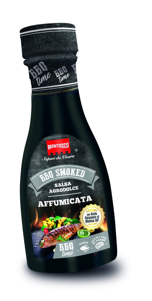 Sauce BBQ Smoked à base de vinaigre Balsamique 250ml X6