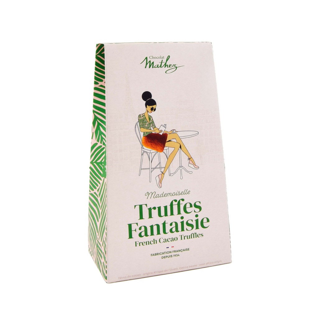 Etui Mademoiselle Café Truffes nature 100g x 20