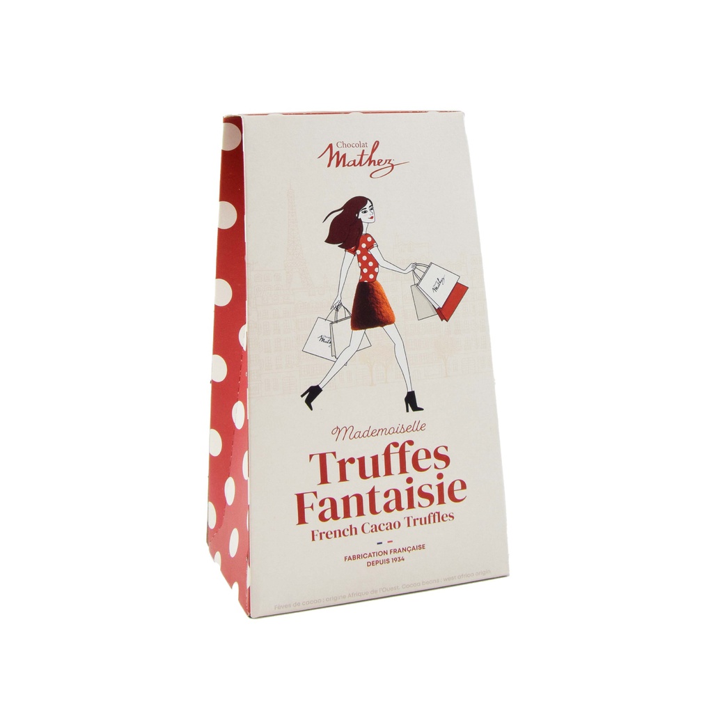 Etui Mademoiselle Sac truffes noisettes 100g x 20