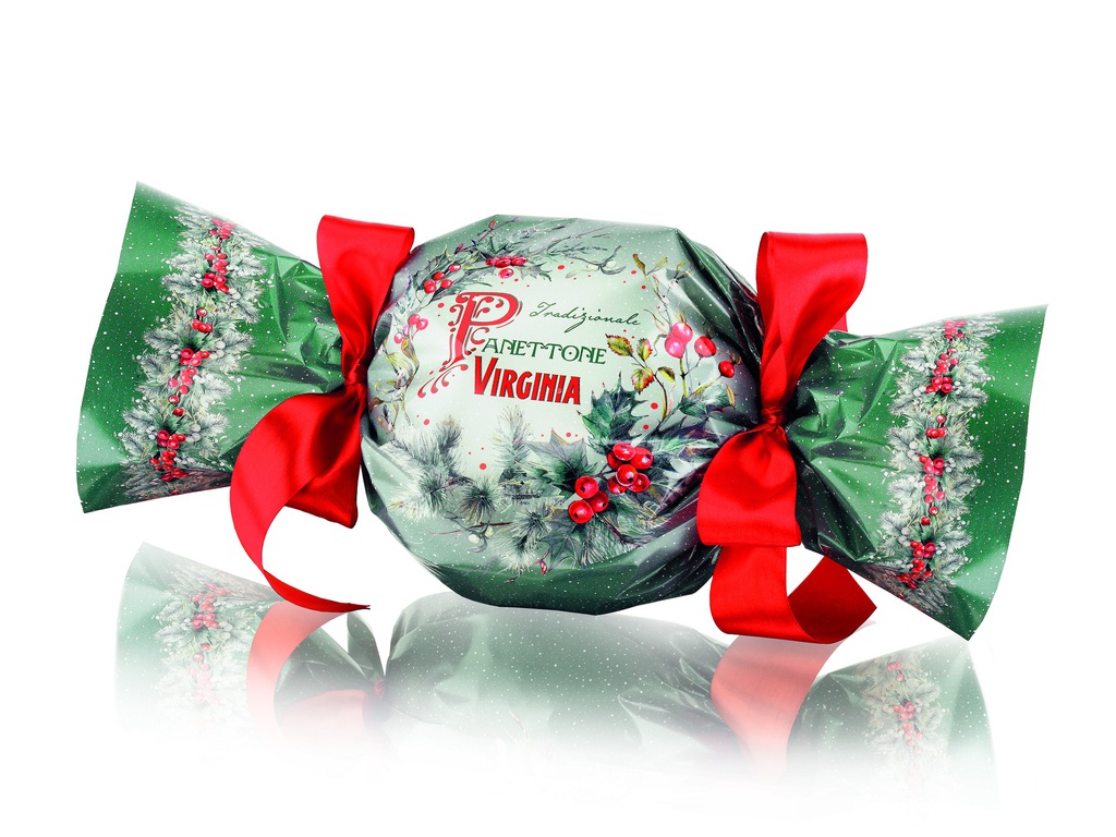 Mini Panettone bonbon Impasto Amaretti Virginia 100g X18