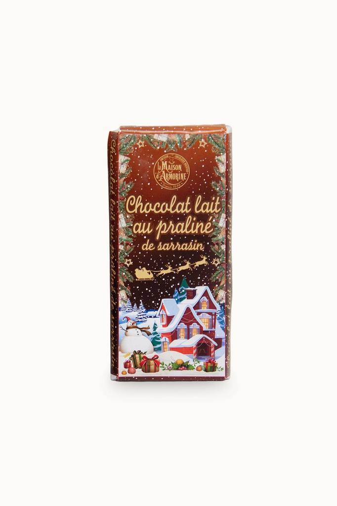 Tablette lait praliné sarrasin 100g x 24