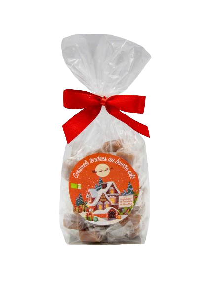 Sachet caramel Père Noël Bio 150g x 18