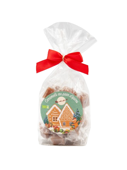 Sachet caramel pain d'épices bio 150g x 18