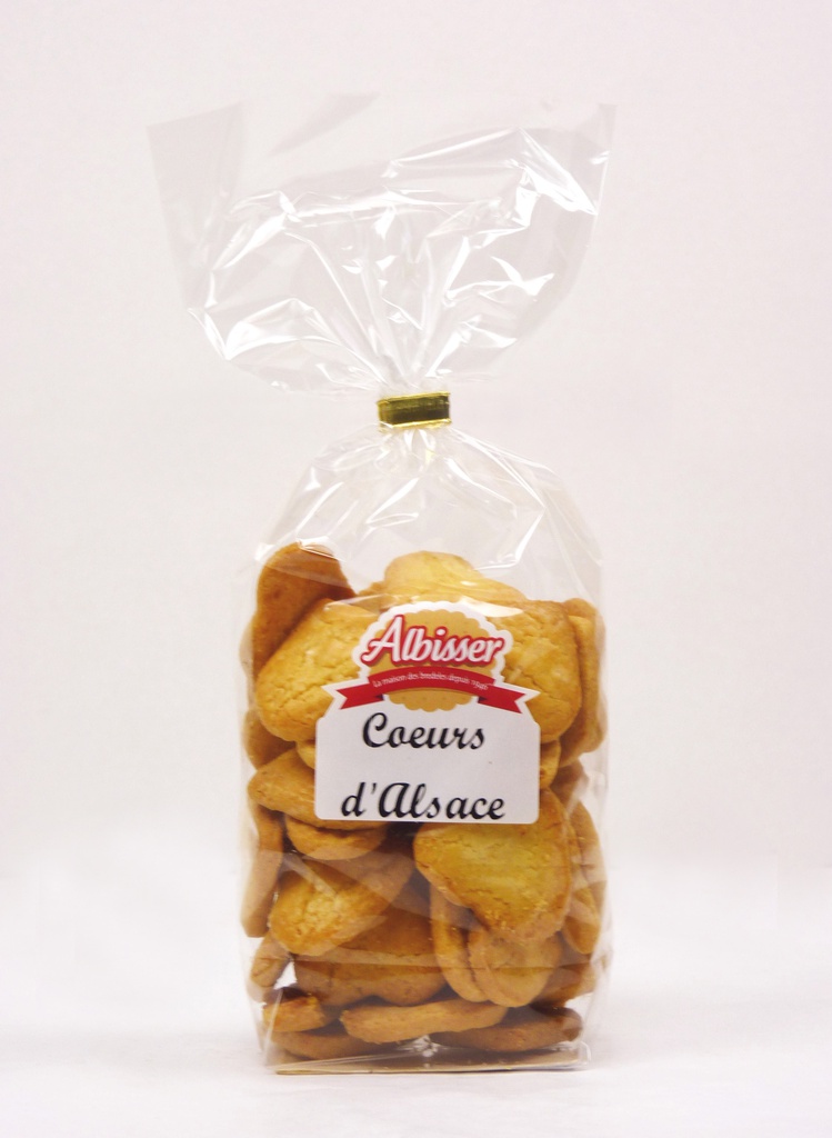 Sachet cœurs d'Alsace 150g X12