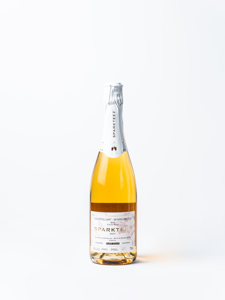 SPARKTEEZ thé pétillant rosé Bio 75cl X6