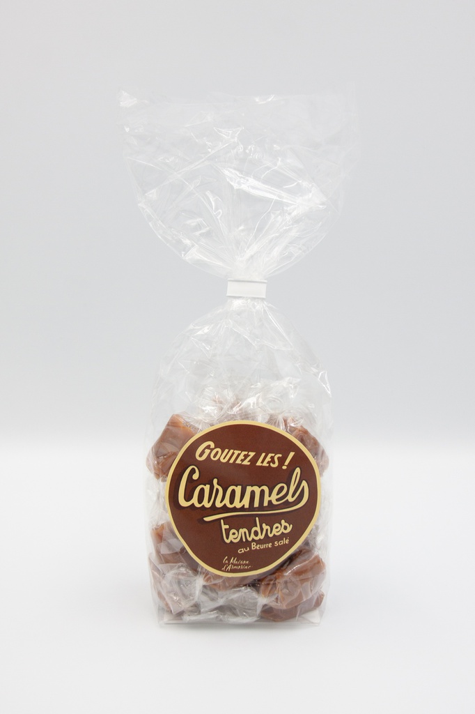*Sachet caramel tendre 200g x 18