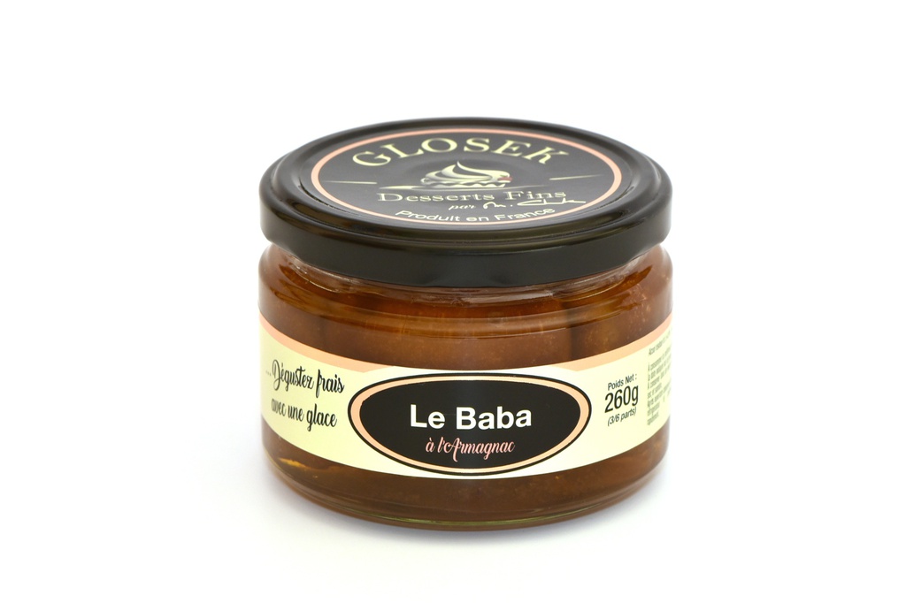 6 BABAS Armagnac  260g X12