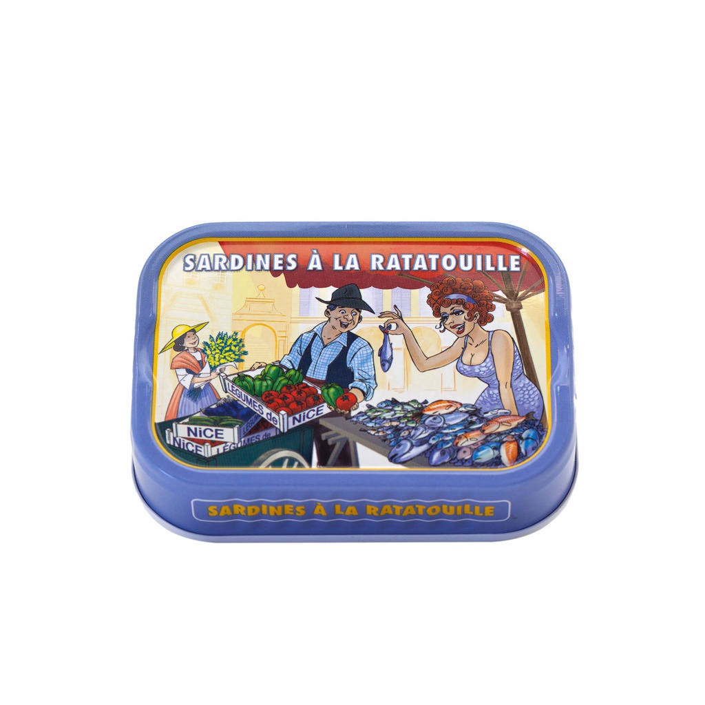 Sardines à la ratatouille 115g X18