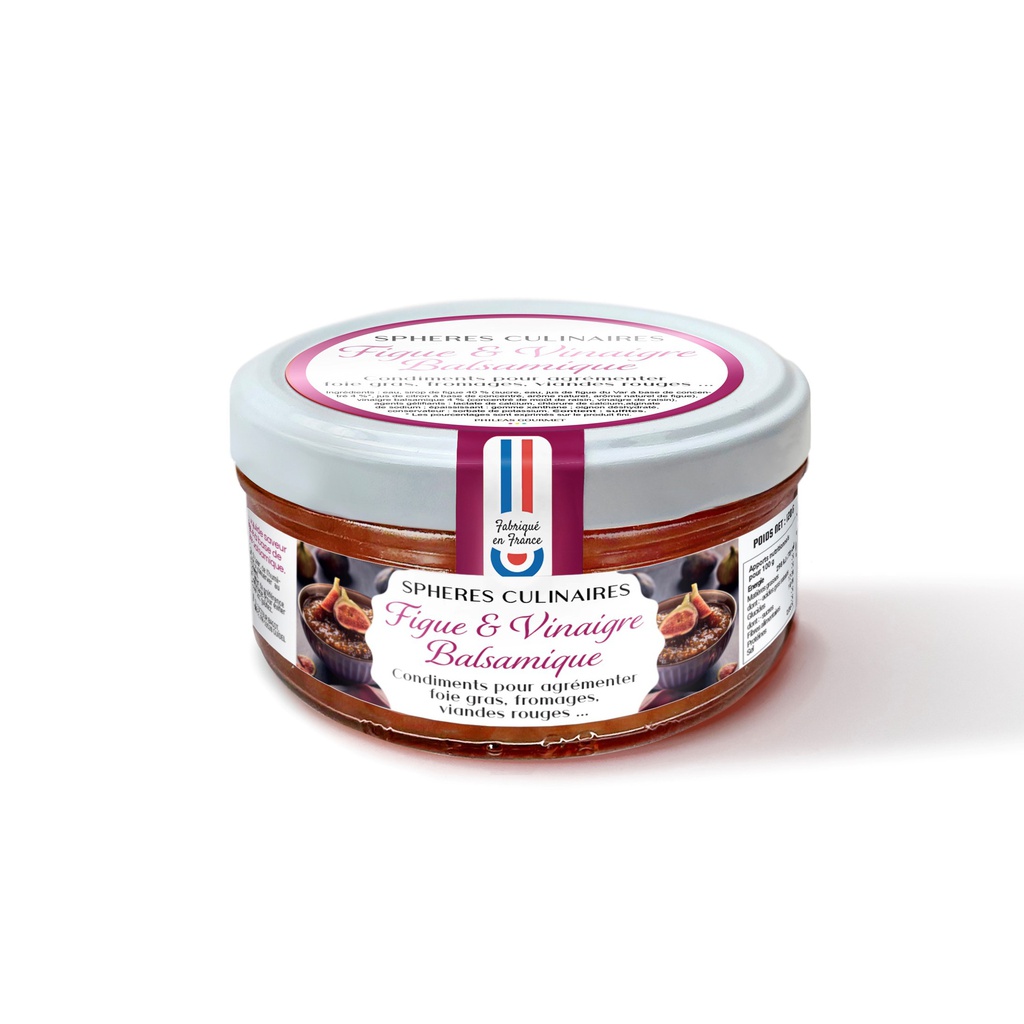 Sphères culinaires CHUTNEY FIGUE 100g X12