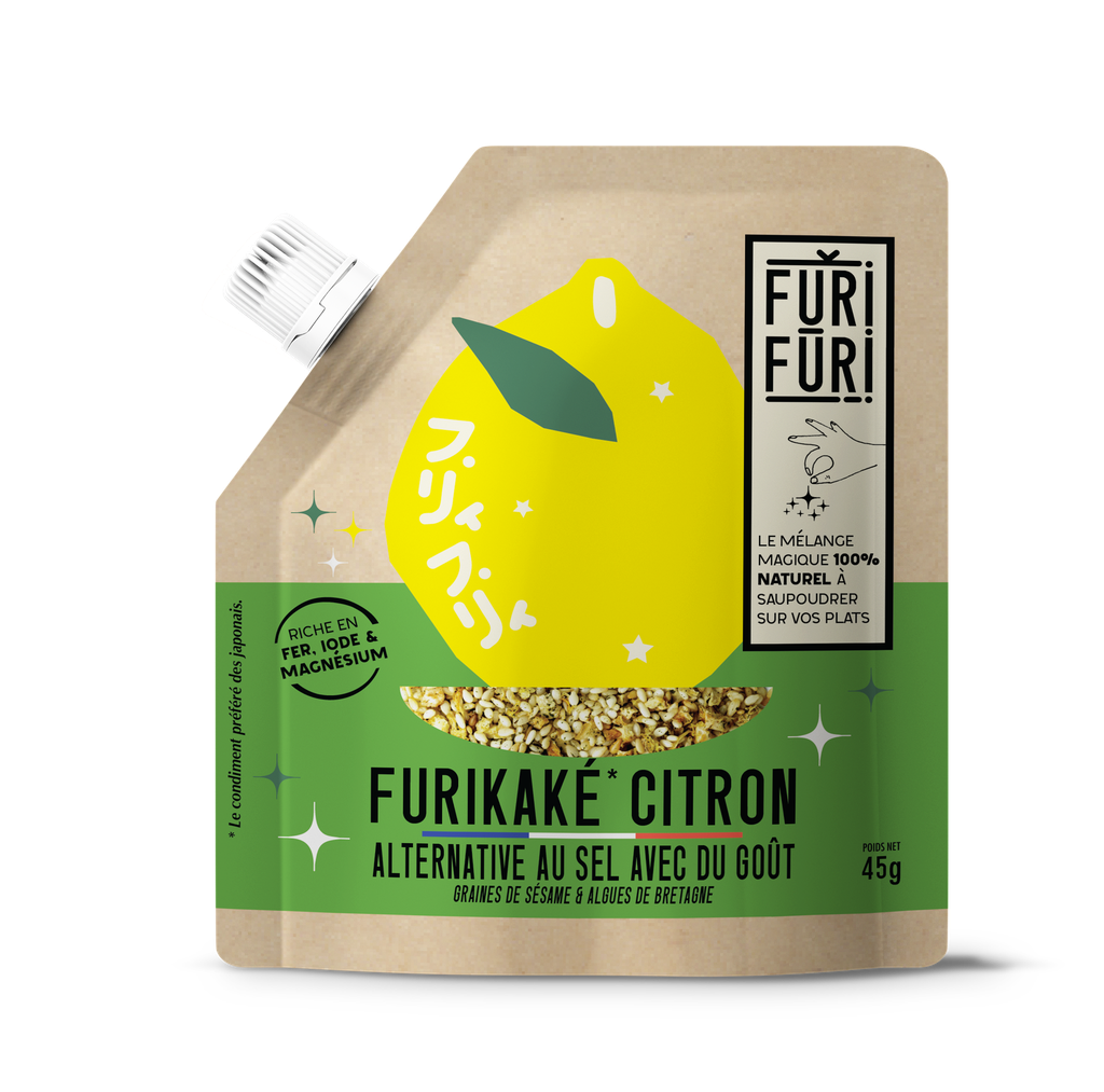 Sachet FURIKAKE citron 45g X12