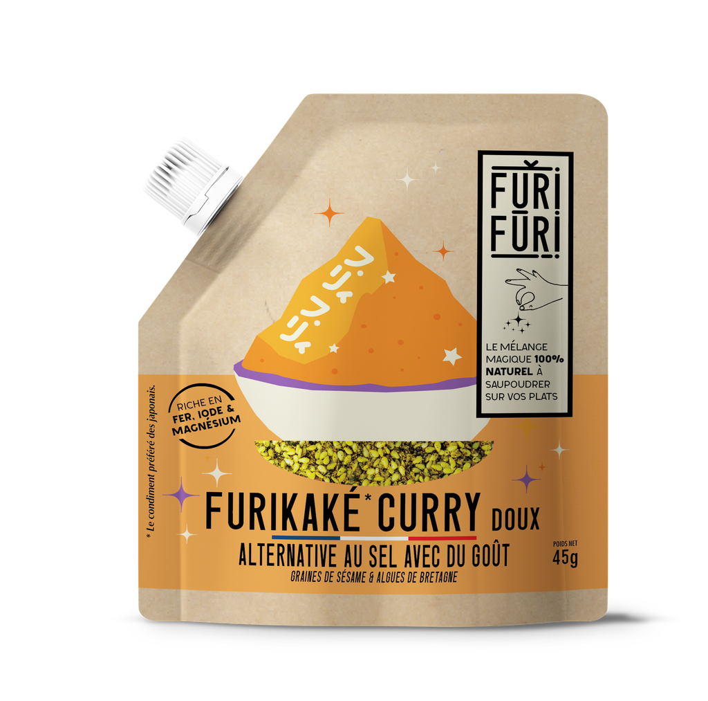 Sachet FURIKAKE curry 45g X12