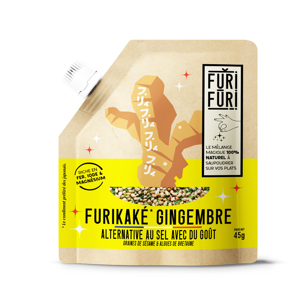 Sachet FURIKAKE gingembre 45g X12