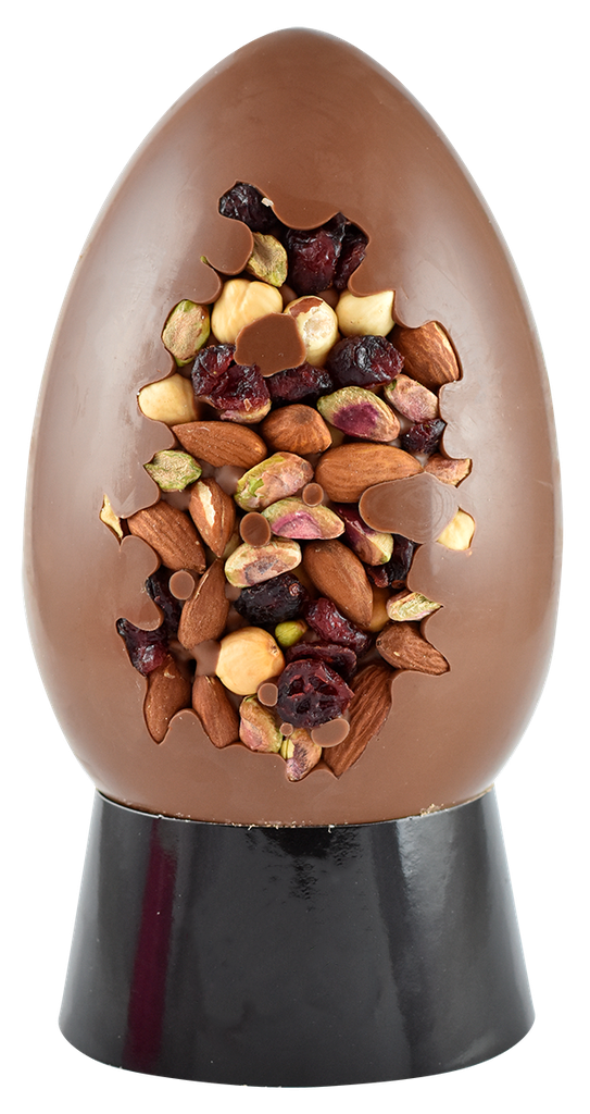 Oeuf mendiant chocolat lait 200g x 6