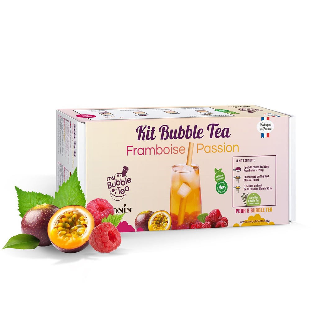 Kit perles de fruit Framboise passion MONIN X1