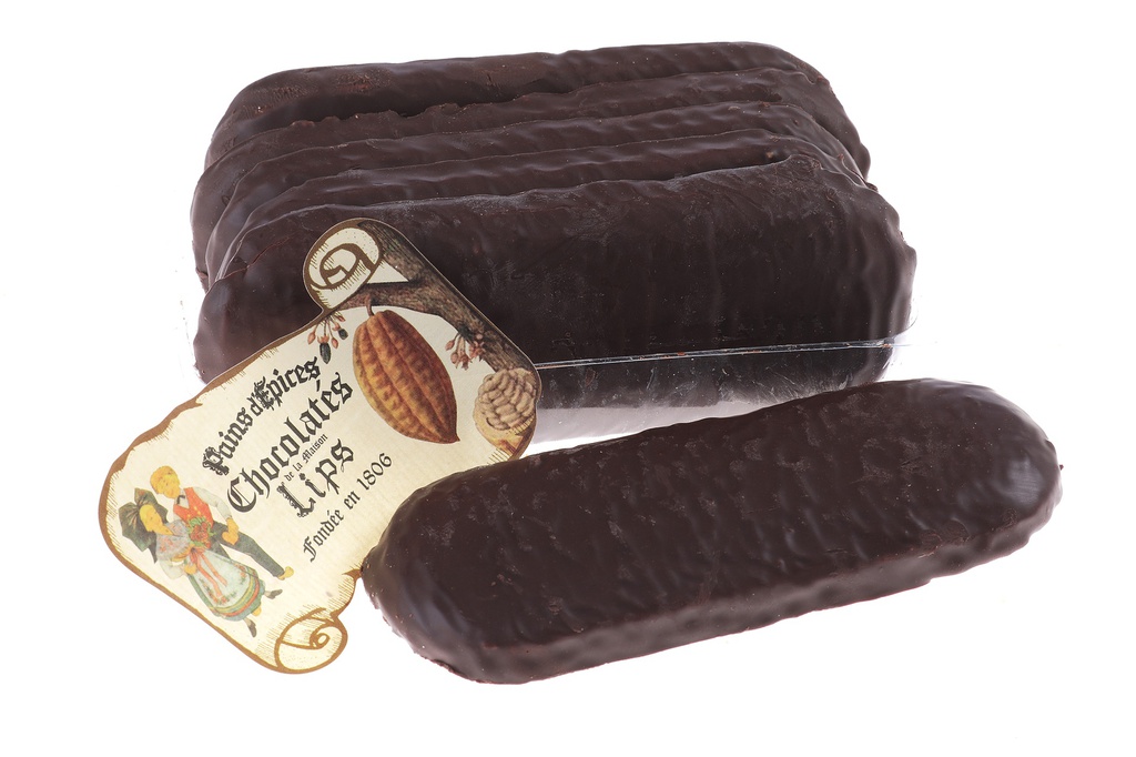 Paquet de langues chocolatées 135g x20