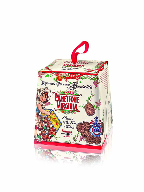 Panettone alto classique boite carton 500g X12
