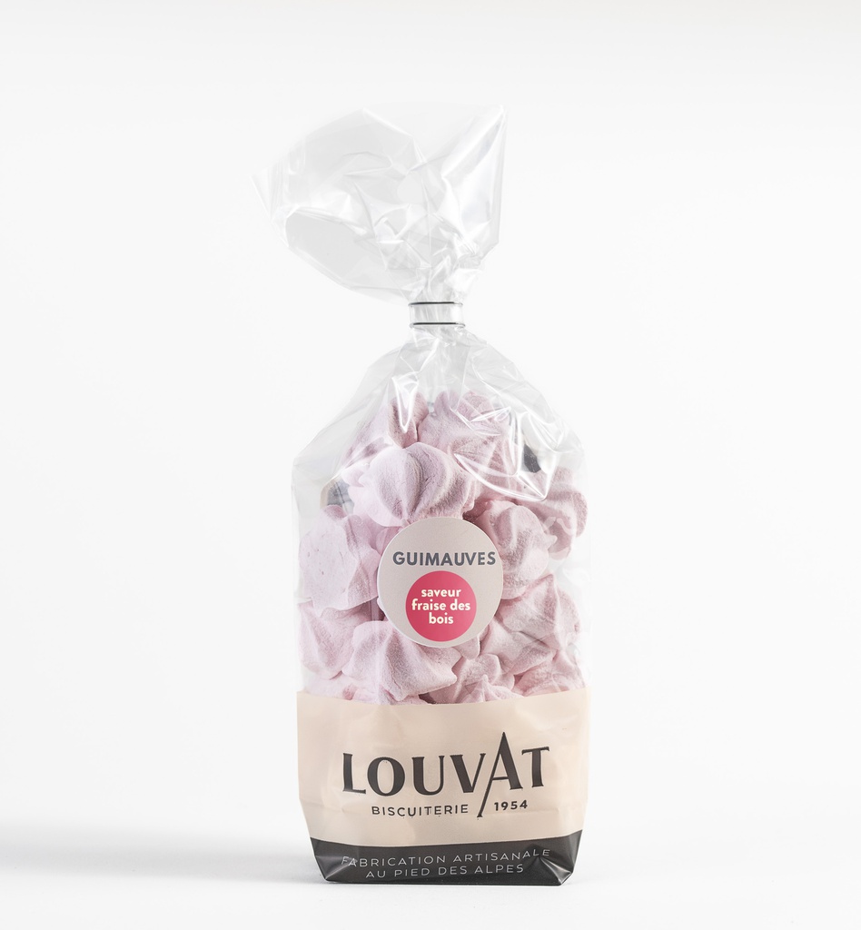 Sachet guimauve fraise des bois 90g X9