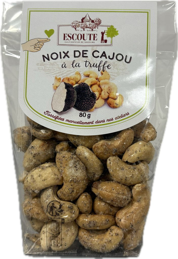 Sachet noix de cajou à la truffe 80g X12