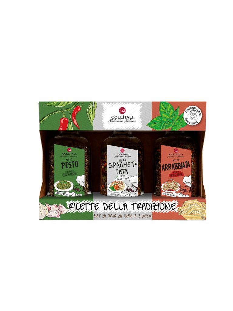 Coffret trio épices des recettes traditionnelles 83g X6