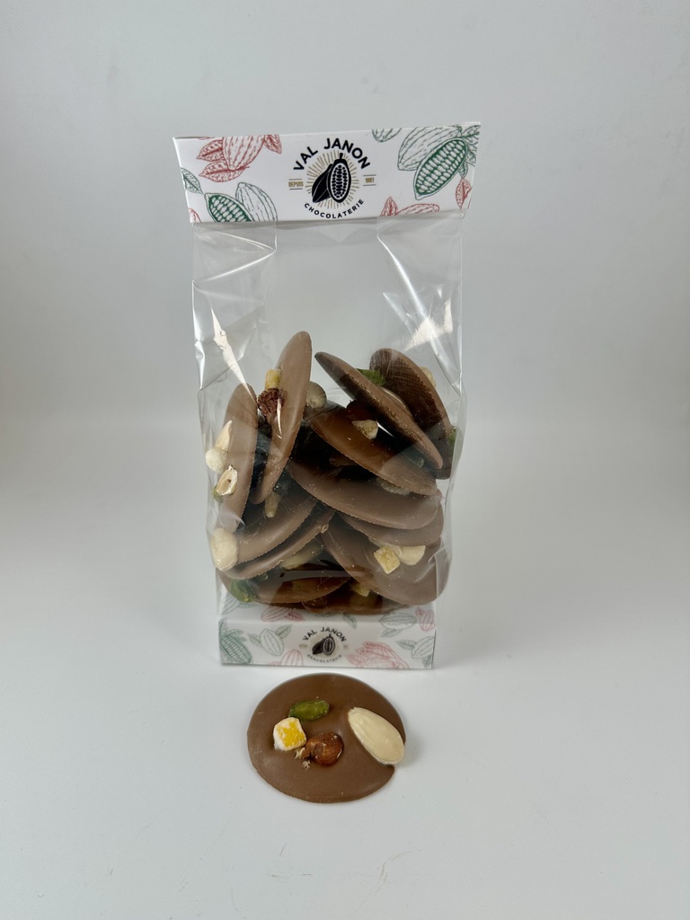 Sachet mendiants lait 125g x 10