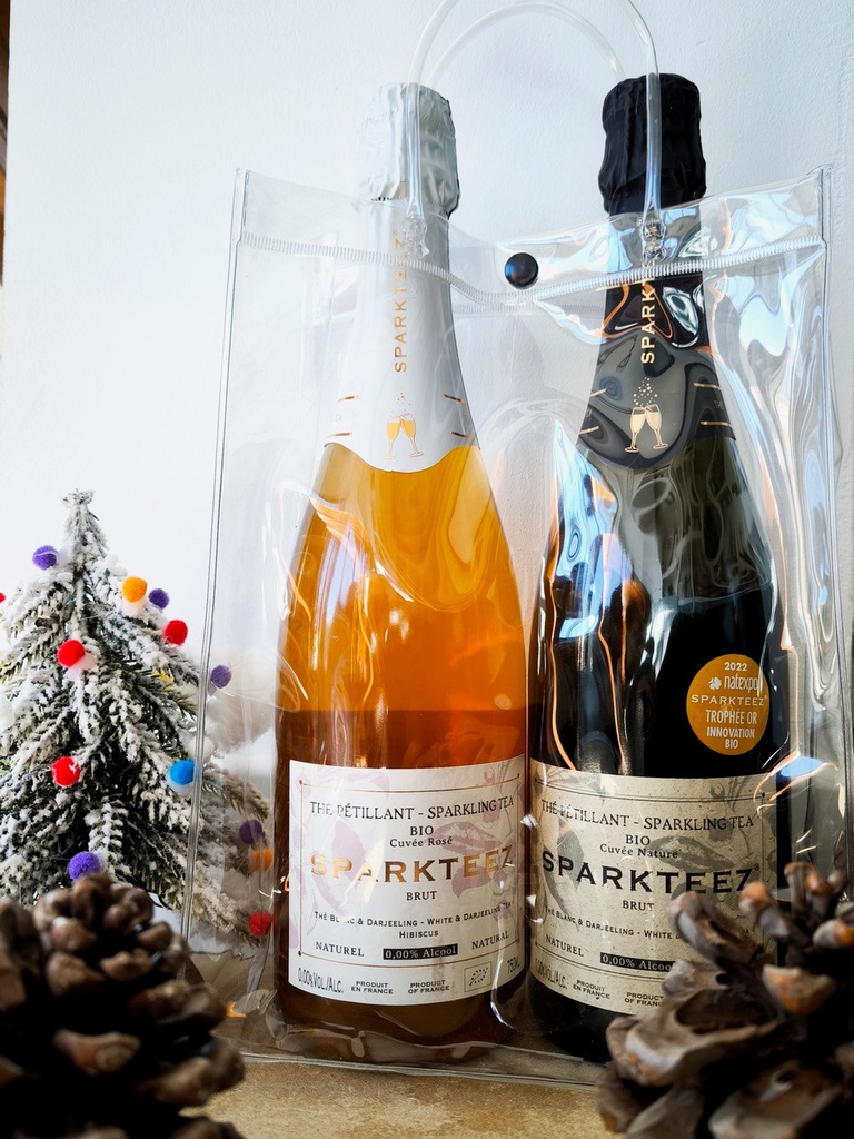 Lot de 2 bouteilles et un ice bag X1