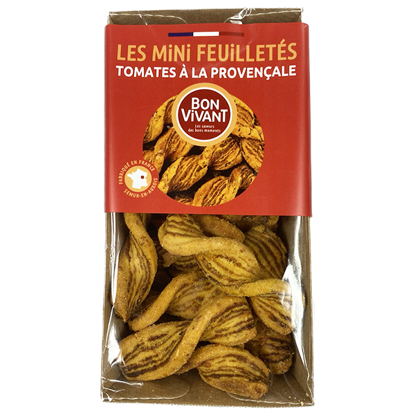 Barquette biscuits torsades tomates à la Provençale 60g X10