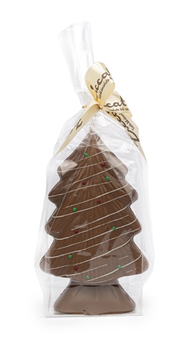 Sapin lait garni de billes chocolat 250g x 8
