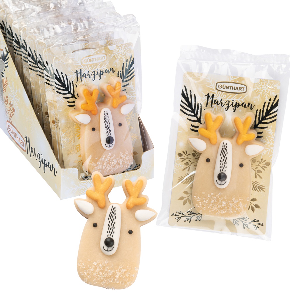 Renne en marzipan 43gx11
