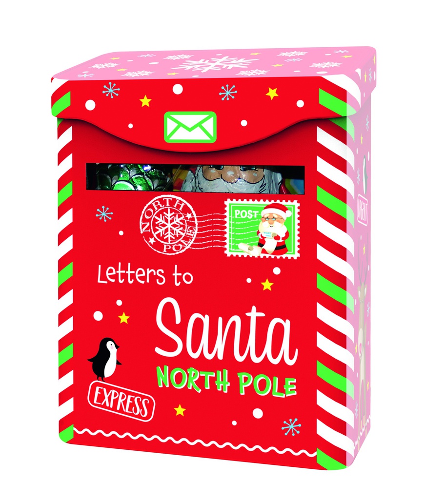 Boite aux lettres garnie de chocolat 132gx12