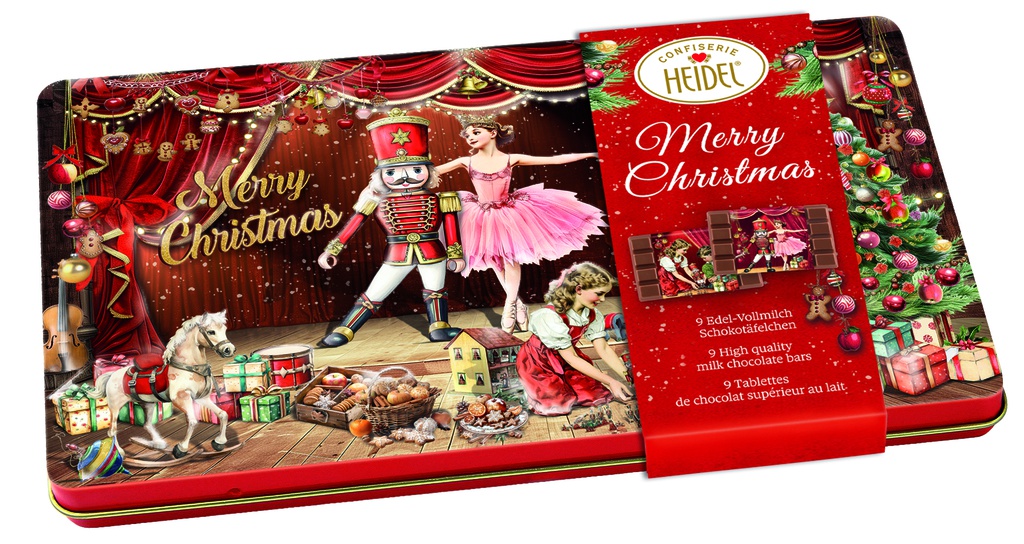 Boite plaisir décorative &quot;Conte de fée noël&quot; 90gx7