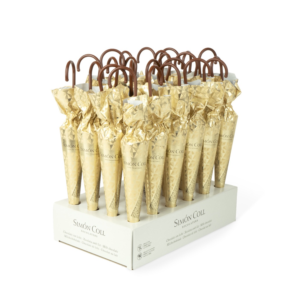 Parapluie chocolat or 35g x 24