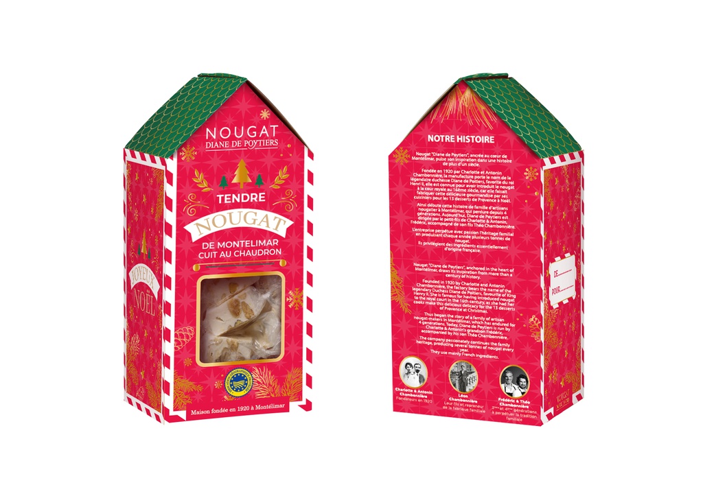 Maison de noël nougat 120g x 12