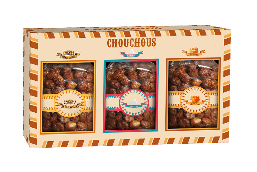 Coffret chouchous assortis 300gx12