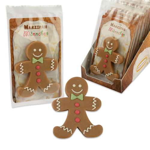 Bonhomme pain d'épice en Marzipan 40gx15