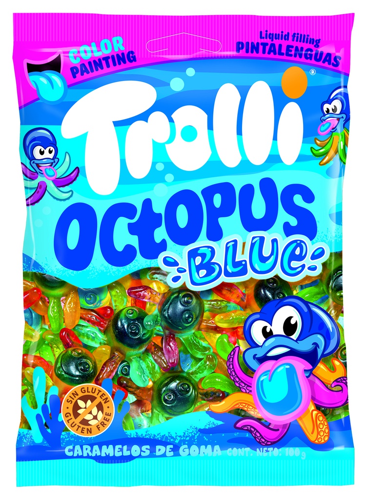 Octopus Blue sachet 100g x 12