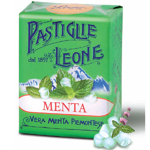 Pastilles Menthe, 30 g. Display de 18 boites carton.