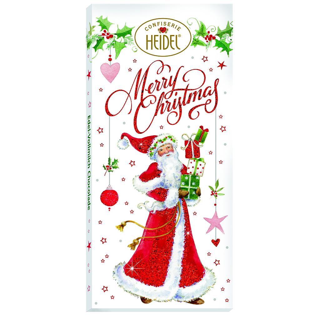 Tablette cadeau Noël Blanc 100g x 10