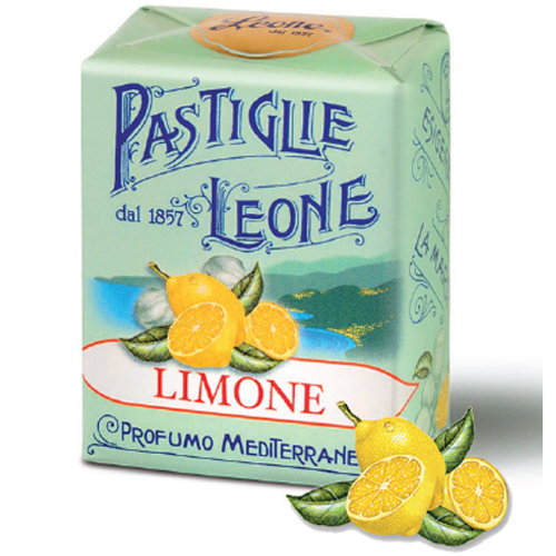 Pastilles citron, display 18  btes carton 30g 